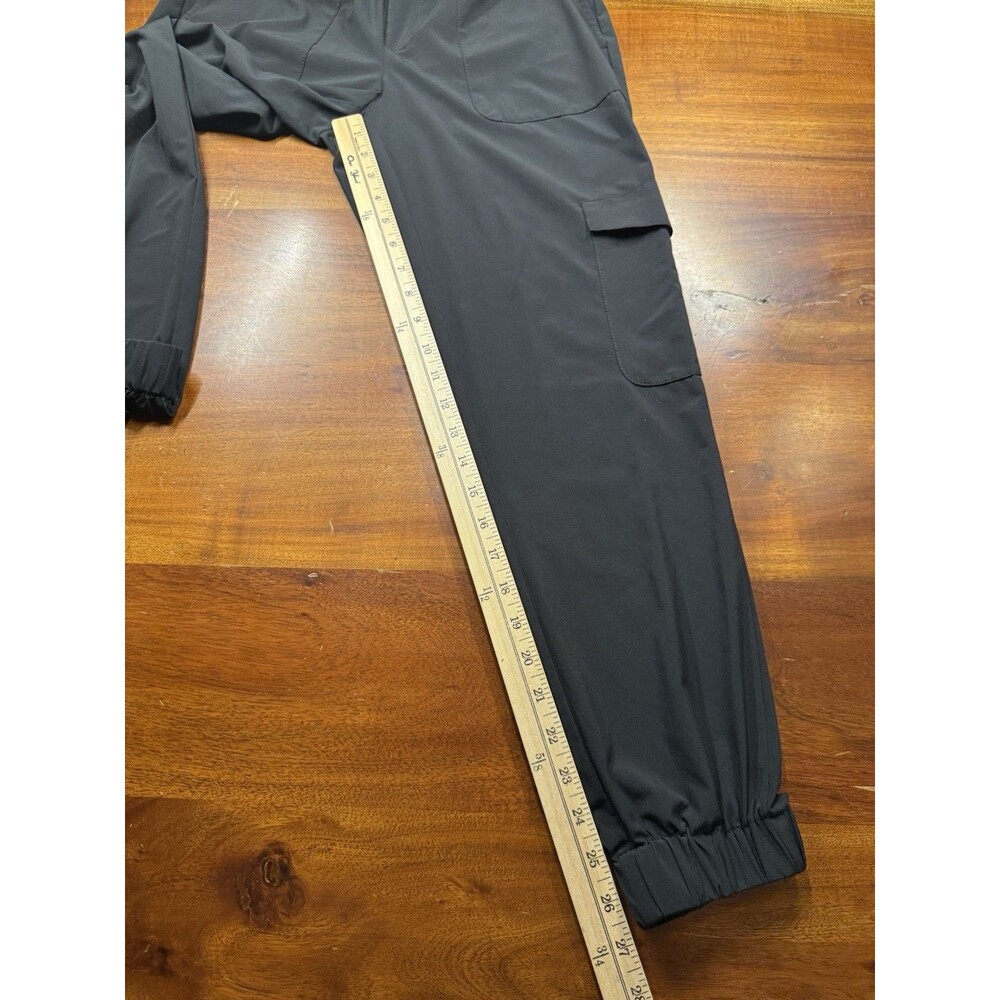 Banana Republic Womens Black Tech Stretch Pull On Ankle Higher Pants Sz XS - Picture 9 of 9